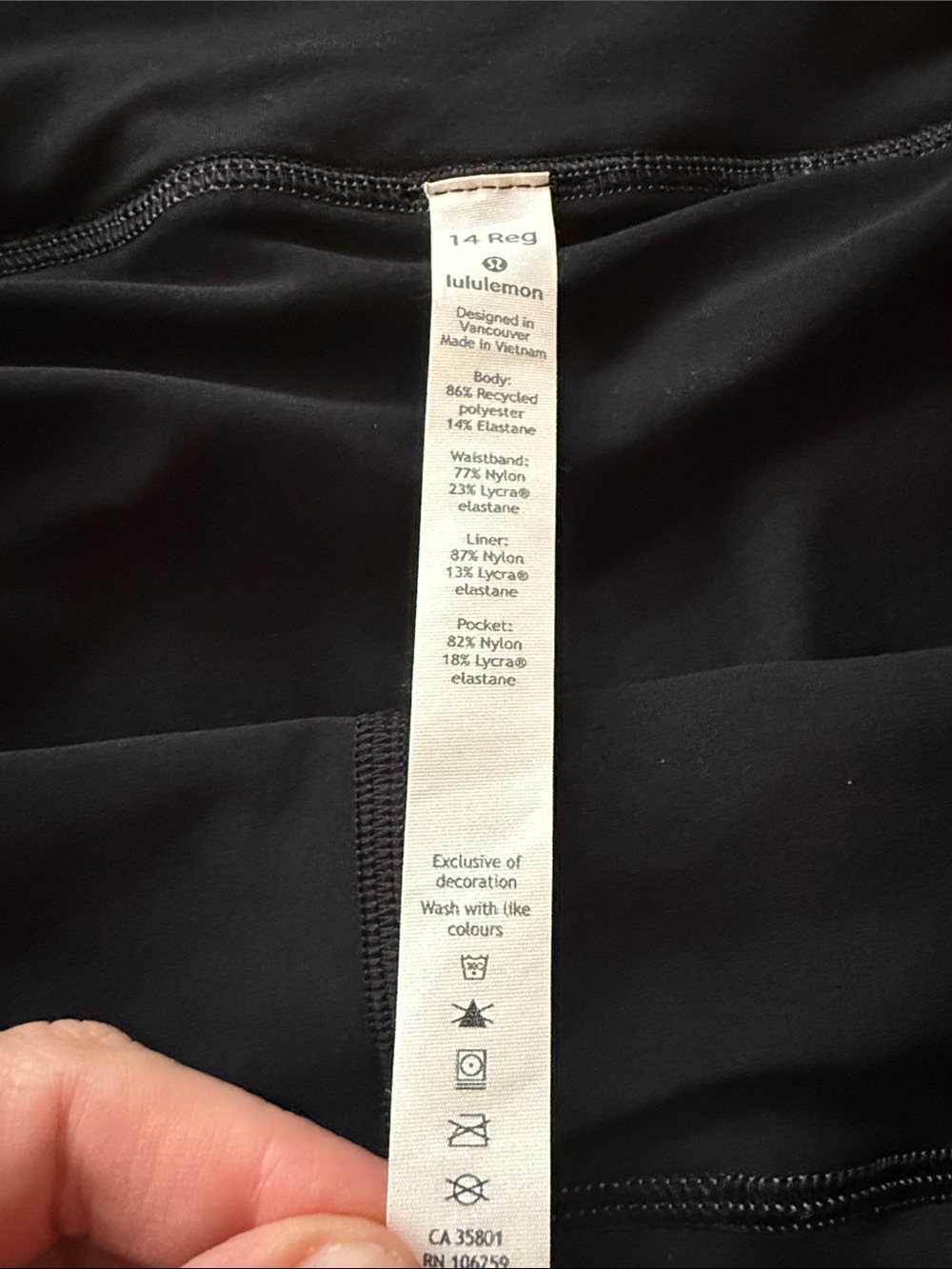 Lululemon Pace Rival Skirt, size 14 - Picture 10 of 16